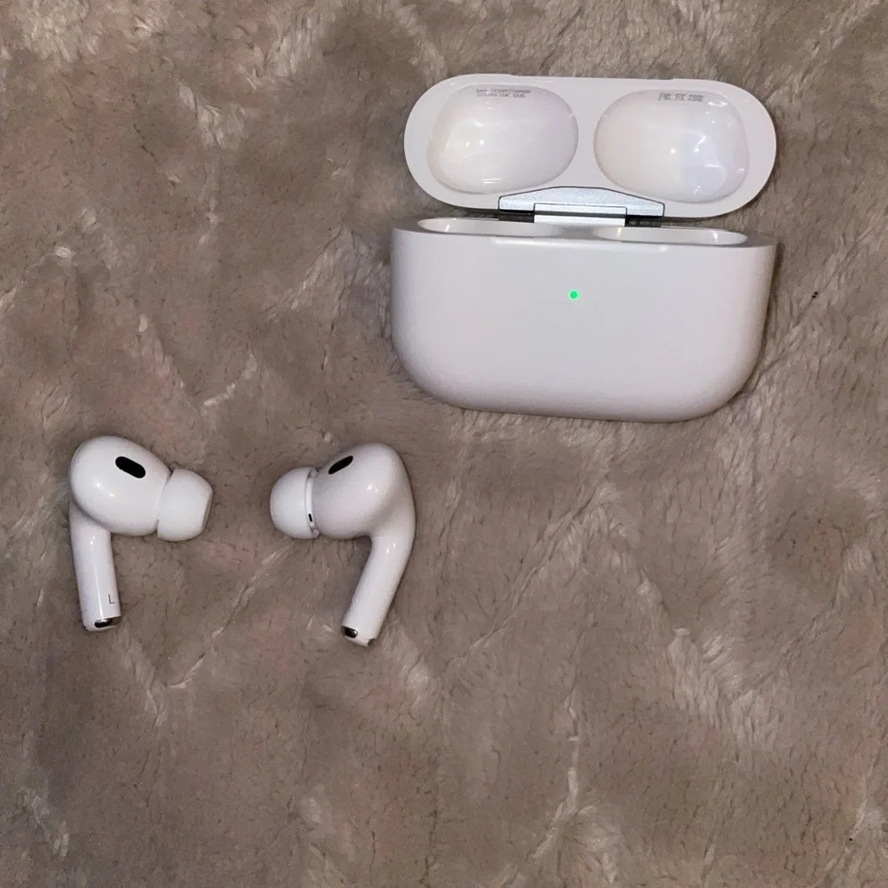 Apple White Earbuds with Charging Case